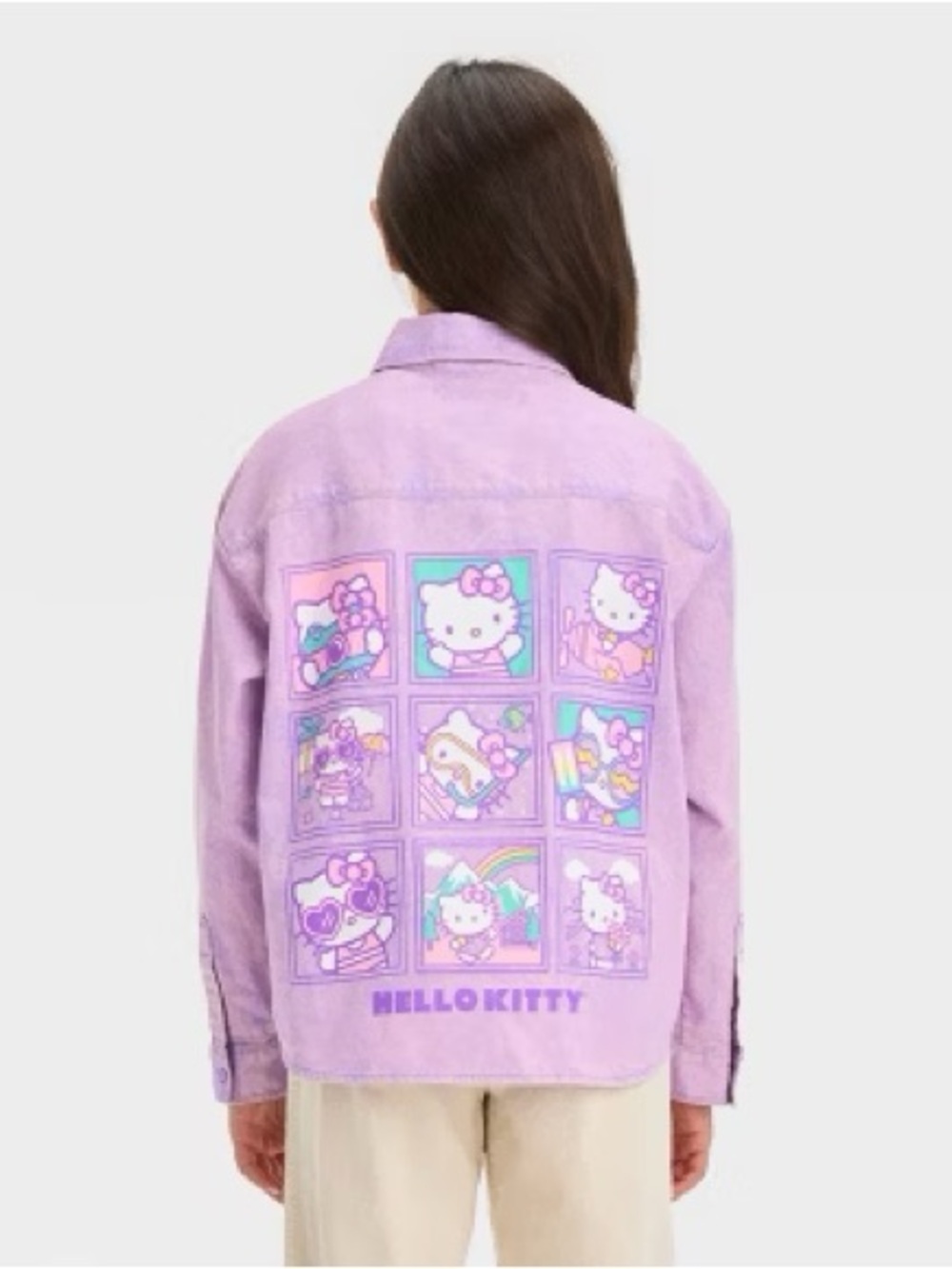 Hello Kitty by Sanrio Button Front Shirt